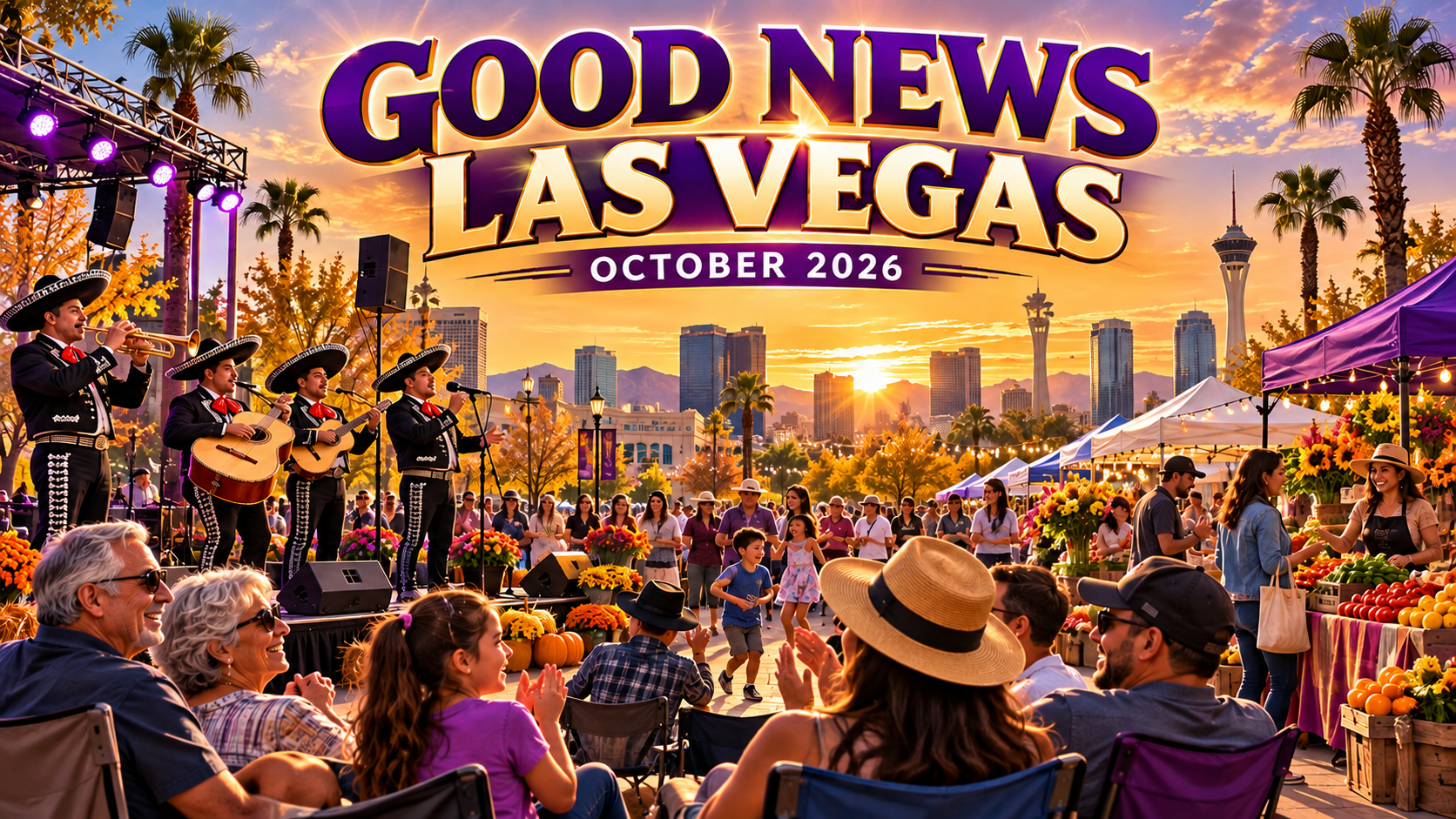 Las Vegas community celebrations, free concerts and positive local events in October 2026