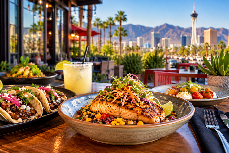 Las Vegas local restaurants worth discovering, featuring Italian cuisine, Northern Thai specialties and creative off-Strip dining.